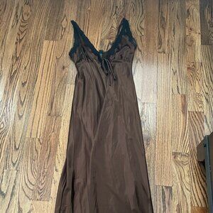 Wild Fable Silk Maxi Dress